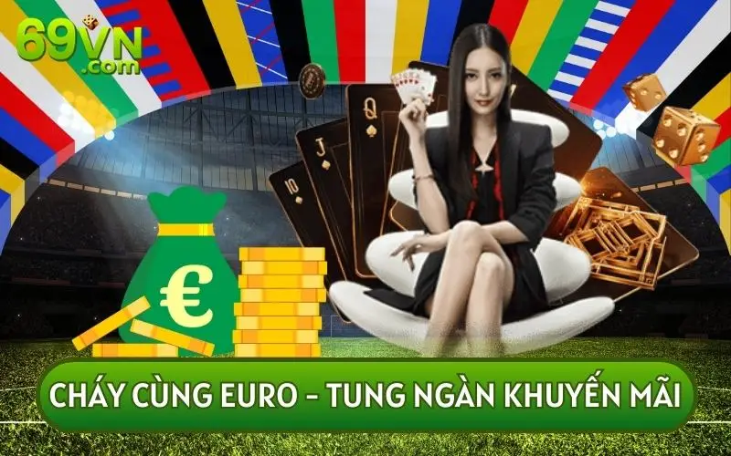 Sự kiện Cháy cùng Euro chỉ hợp lệ khi cược thủ nạp mức tiền tối thiểu là 120K