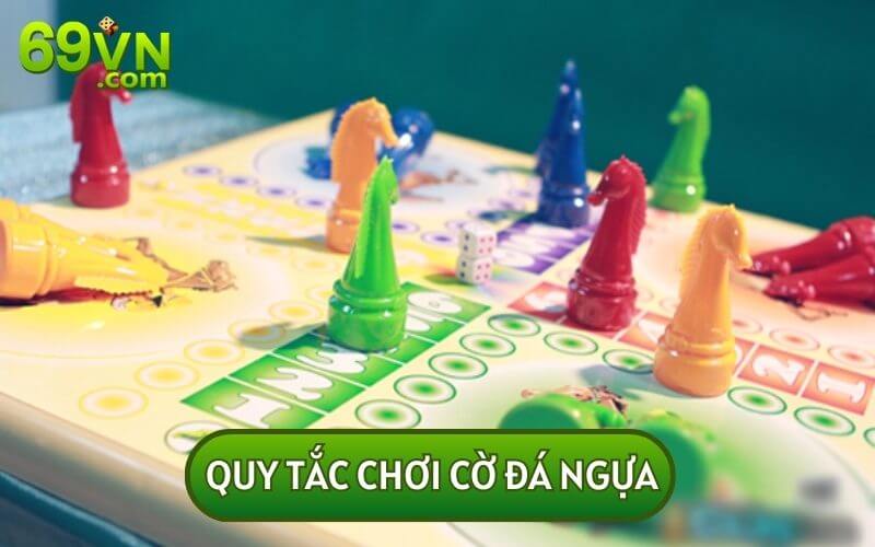 Quy tắc cơ bản của trò CHƠI CỜ ĐÁ NGỰA ONLINE sẽ bao gồm các dụng cụ cơ bản