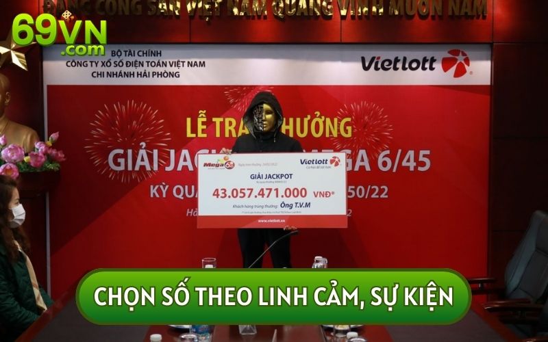 Chọn số theo linh cảm cũng là sự lựa chọn của hàng triệu người chơi