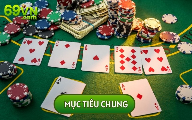 Mục tiêu chung trong GAME PHỎM 8 LÁ sẽ là đạt được điểm số cao nhất