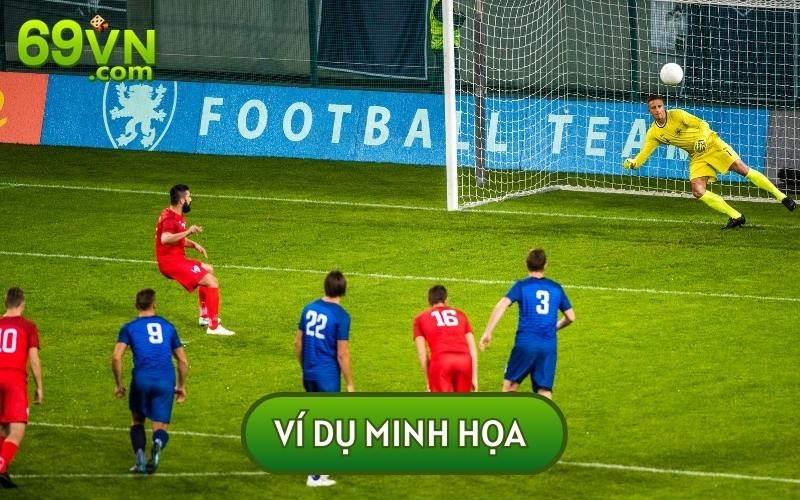 Ví dụ minh hoạ về kèo Tài Xỉu Penalty giữa Manchester United và Chelsea